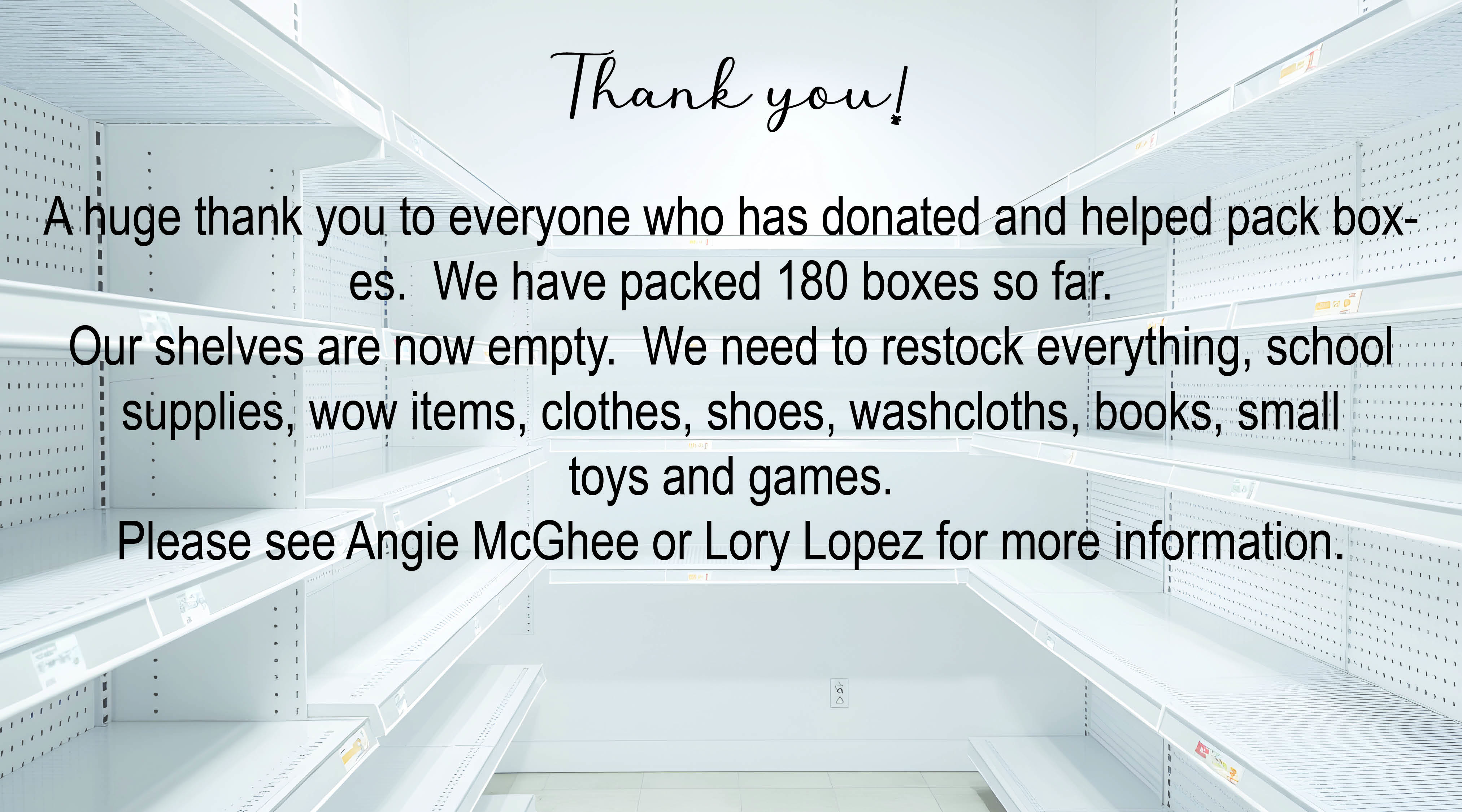 Soap drive for LH